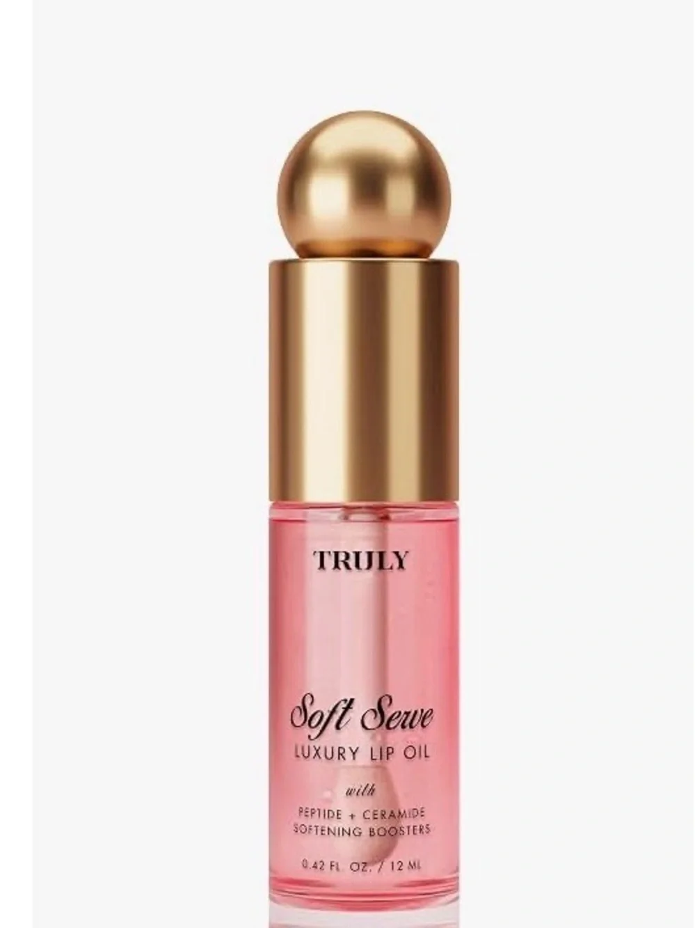 TRULY Set! Soft Serve & Vanilla Baby Lip Oils - Pink and Silver Shimmer